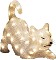 Konstsmide LED acrylic figure cat 48x warm white (6230-103)