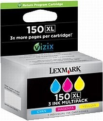 Lexmark Return Tinte 150 XL cyan/magenta/gelb