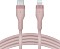 Belkin BoostCharge Flex USB-C/Lightning Kabel 1.0m rosa (CAA009bt1MPK)