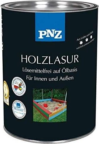 PNZ Holzlasur Holzschutzmittel Nr.15 altgrau, 2.5l