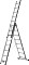 Hymer Alu-Pro 70047 Alu 3-tlg. Teleskop-Mehrzweckleiter 3x 8 Stufen (7004724)