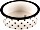 Trixie miska ceramiczna, Ø12cm, biały/czarny (25120)