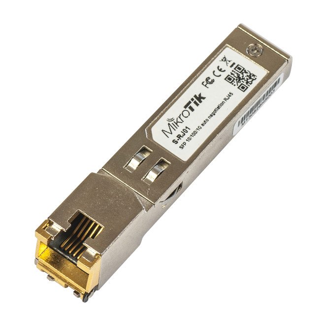 MikroTik RouterBOARD Gigabit LAN-Transceiver, RJ-45, SFP