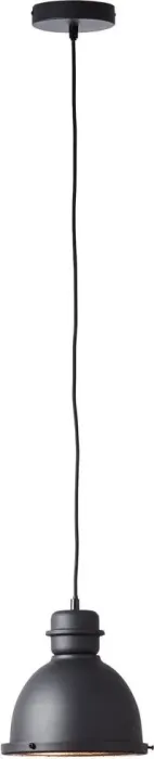 Brilliant Kiki lampa wisząca 21cm czarny korund