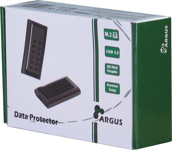 Inter-Tech Argus GD-MSLK01, M.2 SSD, USB 3.0 Micro-B