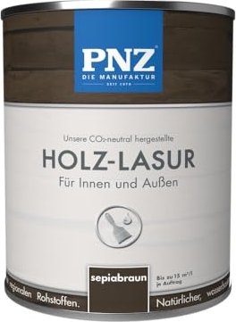 PNZ Holzlasur Holzschutzmittel Nr.24 sepiabraun, 2.5l