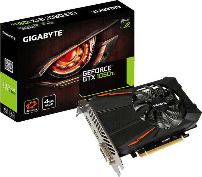 GIGABYTE GeForce GTX 1050 Ti D5 4G, 4GB GDDR5, DVI, HDMI, DP