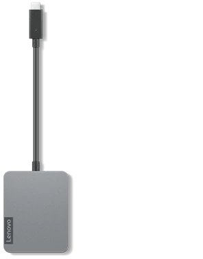 Lenovo Powered USB-C Travel Hub Gen 2, USB-Hub, USB-C 3.0 [Stecker]