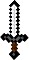 Mattel Minecraft Iron Sword (HLP59)