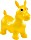 John Toys zwierzak do skakania Pony żółty (59026)