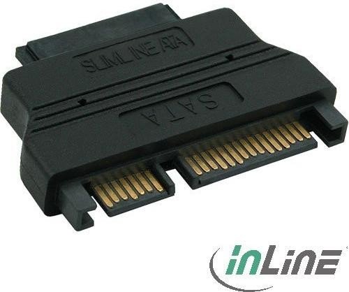 InLine SATA adapter, SATA 22-Pin wtyczka na Slimline SATA 13-Pin gniazdko