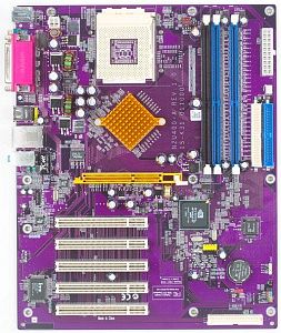 ECS Elitegroup ECS-N2U400-A, nForce2 Ultra 400 (dual PC-3200 DDR)