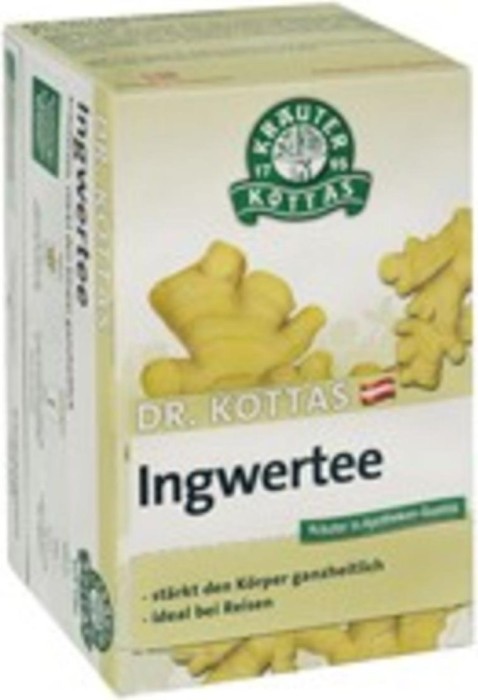 Dr. Kottas Ingwertee mit Lemongras und Süßholz 20St