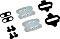 Shimano SM-SH51 SPD Cleats mit Gegenplatte (Y-42498220)