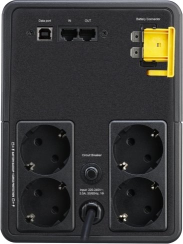 APC Back-UPS 1200VA, 4x Schuko, USB