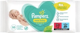 Pampers Premium Protection New Baby sensitive wipes, 50 pieces