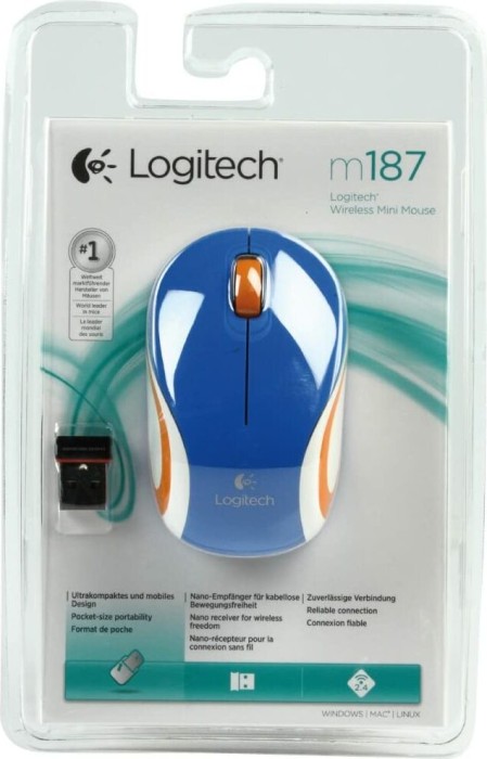 Blue Logitech (2024) € Mouse Mini Geizhals ab Preisvergleich 14,99 | Wireless M187 Deutschland