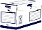Fellowes Bankers Box Basic Heavy-Duty 200mm A4+, Archivschachtel, bia&#322;y/niebieski (4472902)