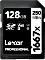 Lexar Professional 1667x Silver Series R250/W120 SDXC 128GB, UHS-II U3, Class 10, 2er-Pack (LSD128CB16672)