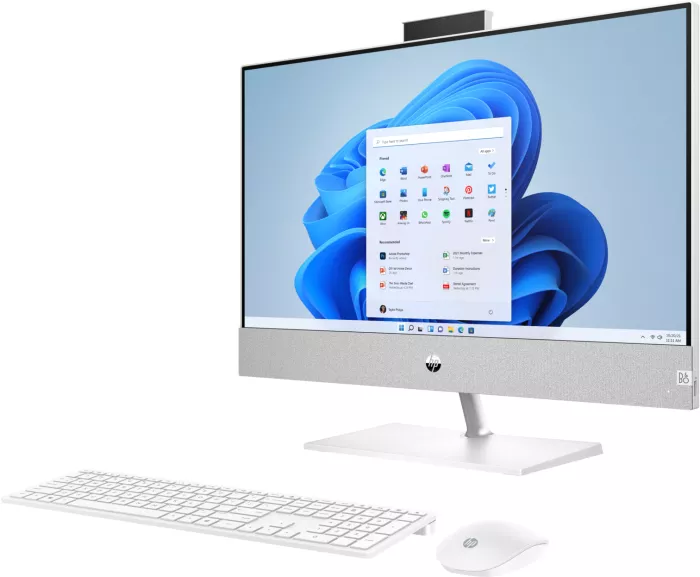 HP All-in-One Touch 24-ca2701ng Snowflake White, Core i7-13700T, 16GB RAM, 512GB SSD