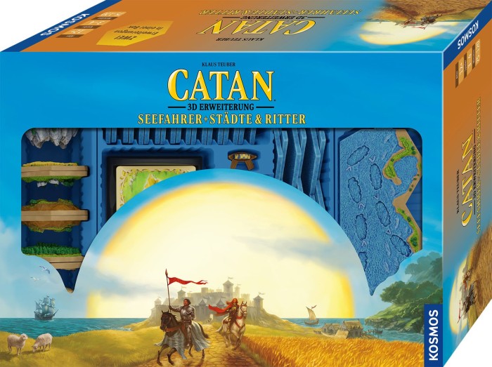 Die Siedler von Catan - 3D Edition Seefahrer + Städte & Ritter (Erweiterung)