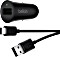 Belkin BoostUp Quick Charge 3.0 Kfz-Ladegerät inkl. USB USB-C-Kabel schwarz (F7U032bt04-BLK)