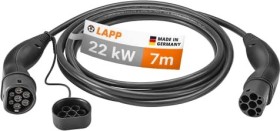 Lapp Mobility Standard Ladekabel Typ 2 22kW 7m, schwarz (5555934007)