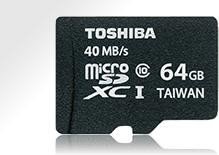 Toshiba HS Professional R40 microSDXC 64GB, UHS-I, Class 10