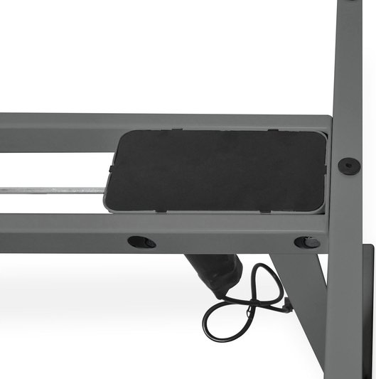 Digitus Elektrisch höhenverstellbares Sitz-Steh-Schreibtischgestell, grau