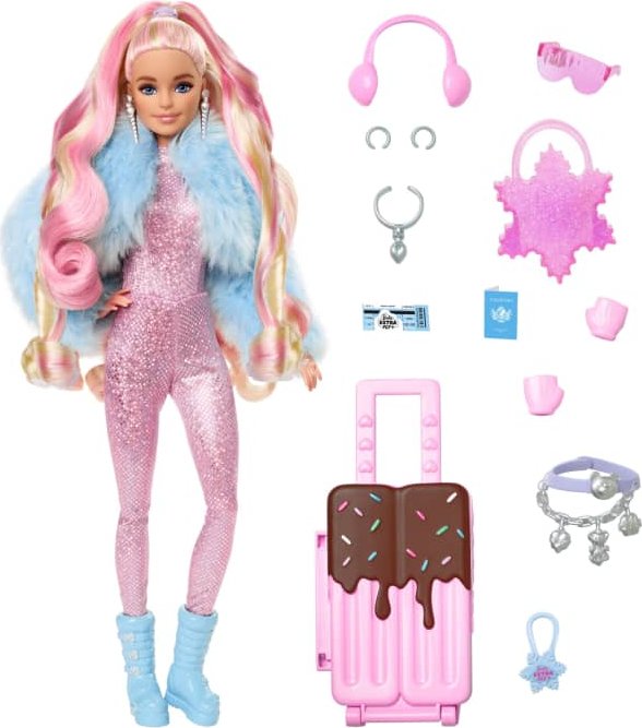 Barbie Extra HPB16 – Modepuppe – Weiblich – 3 Jahr(e) – Junge/Mädchen – 285 mm – Mehrfarbig (HPB16)