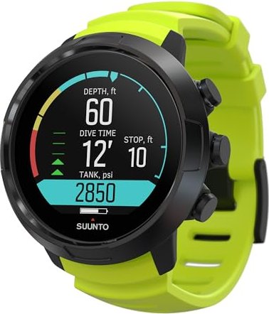 Suunto D5 dive computer black lime (SS050191000) starting from