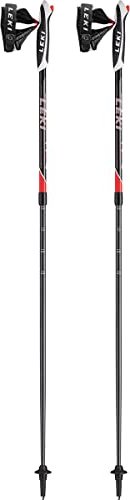 Leki Nordic Walking Sticks Spink black/white/bright red