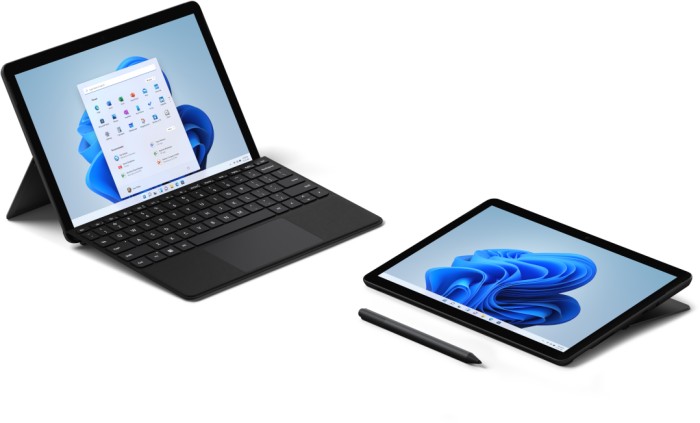 Microsoft Surface Go 3 Mattschwarz, Pentium Gold 6500Y, 8GB RAM, 128GB SSD