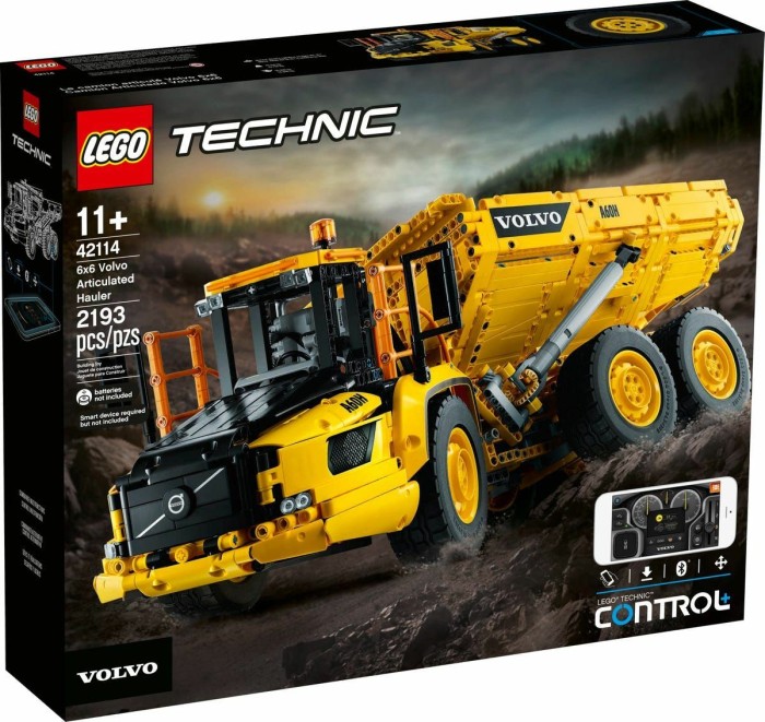 LEGO Technic - Knickgelenkter Volvo-Dumper (6x6)