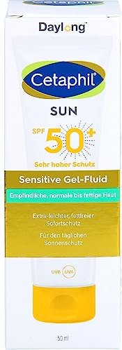 Cetaphil Sun Daylong Sensitive Sonnengel-Fluid LSF50+, 50ml