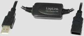 LogiLink USB 2.0 Verlängerungskabel, 10m
