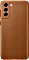 Samsung Leather Cover für Galaxy S21+ braun (EF-VG996LAEGWW)