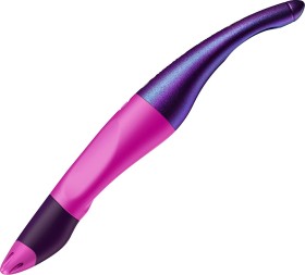 Rechtshänder Tintenroller Holograph violett/pink