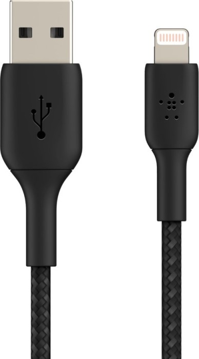 Belkin BoostCharge Braided USB-A to Lightning 1.0m czarny
