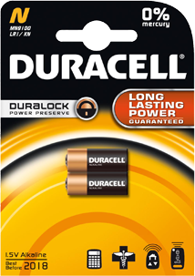 Duracell Alkaline LR1 Lady N, 2er-Pack