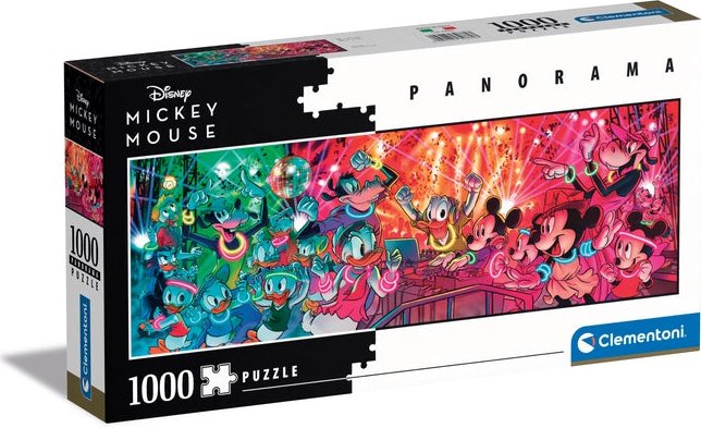 Clementoni Puzzle 1000 elements Panorama Collection Disney Disco