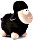 Nici Wooly Gang Sheep black 13cm (49675)