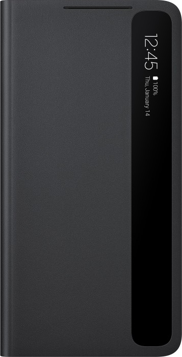 Samsung Clear View Cover + Pen für Galaxy S21 Ultra schwarz
