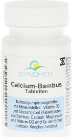 Synomed Calcium-Bambus Tabletten, 60 Stück