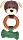 Sterntaler pierścień Rattle GOTS knitted dog (3332213)