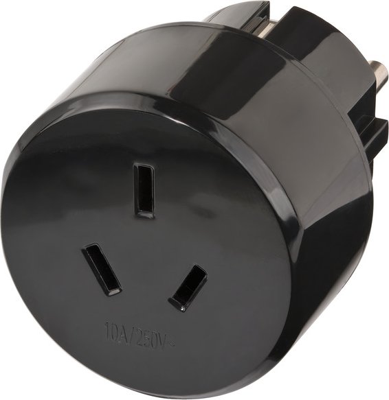 Brennenstuhl travel adapter Australia, China/protective ground contact