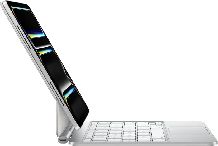 Apple Magic keyboard, KeyboardDock do iPada Pro 11" (M4), biały, EN