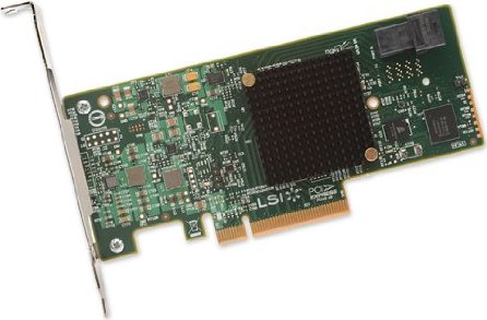 Broadcom SAS 9300-4i Kit, PCIe 3.0 x8