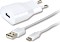 Vivanco USB Ladeset zum Laden von Apple-Geräten mit Lightning Anschluss weiß (62212)