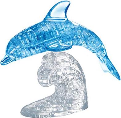 HCM Kinzel Crystal Puzzle Delfin niebieski